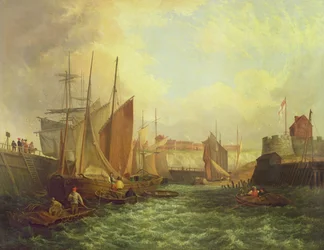 Die Mündung der Yare, 1821